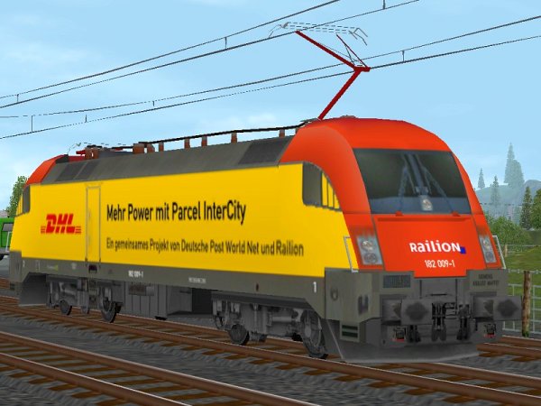 Elektrolokomotive DB 182-009 01 DHL (SB1417 )
