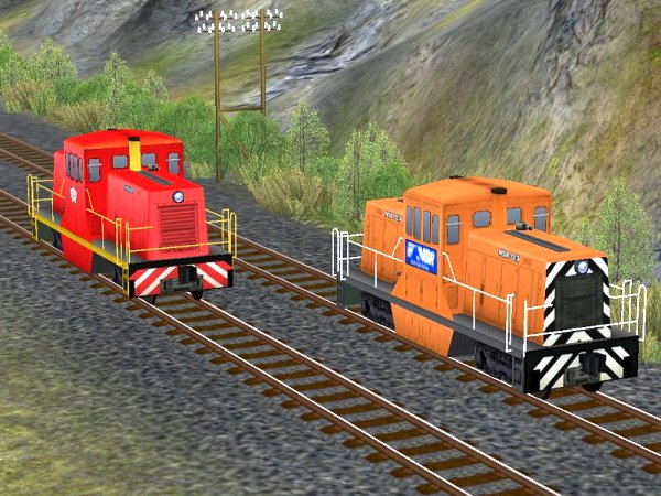 US-Diesellokomotive GE 44ton Switcher Rangier- u. Kurzstreckendienst (SB1458 )