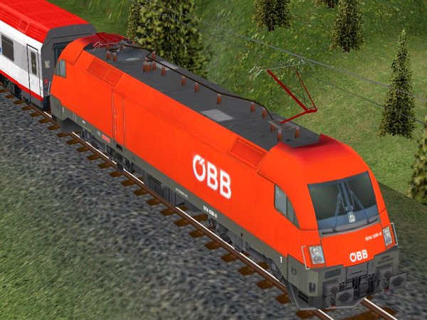 Elektrolokomotiven Taurus der &Ouml;BB (SB1460 )