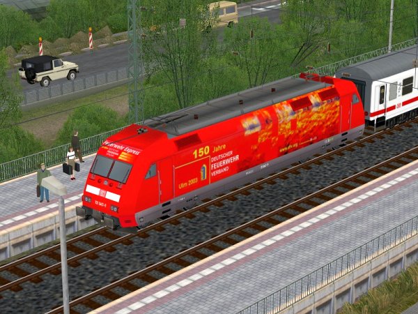 Elektrolokomotive DB 101 047 150 Jahre DFV (SB1477 )