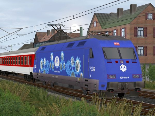 Elektrolokomotive DB 101 014-9 THW-Werbelok (SB1479 )