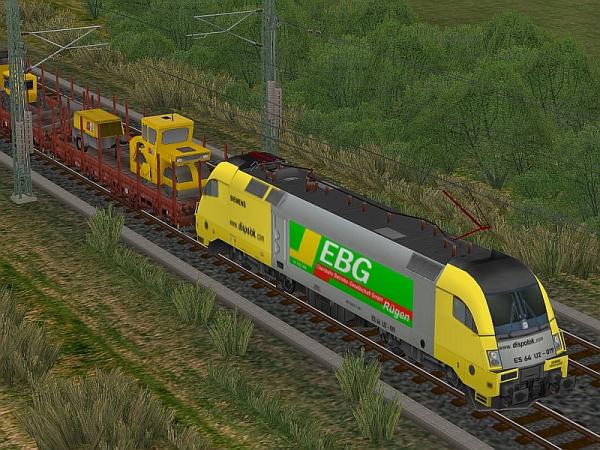 Sparset, Elektrolokomotiven ES64 U2 vom Typ Taurus (SB1483 )