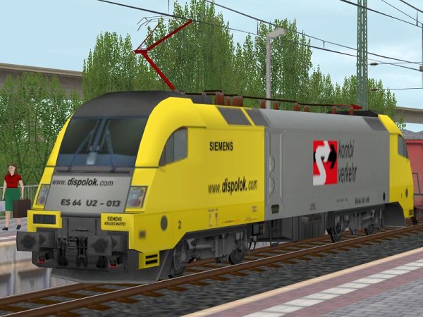 Elektrolokomotive ES64 U2-013 Kombi-Verkehr (SB1484 )