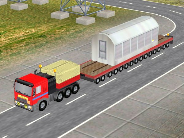 Schwerlast-Transport Castor (SB1499 )