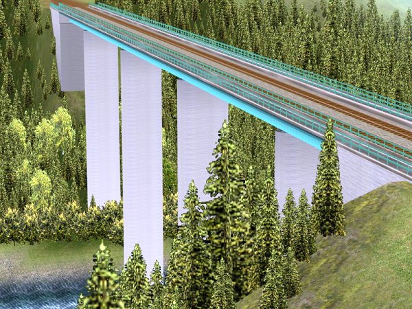 Kastenbr&uuml;cke 1- und 2-gleisig und eine Stra&szlig;enausf&uuml;hrung (SB1503 )