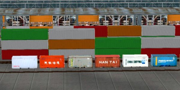 Containerset 20ft kompatibel zu TexEx (SB1515 )