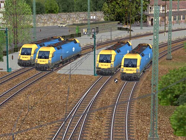 E-Lokomotive Baureihe 1047 der MAV (SB1526 )