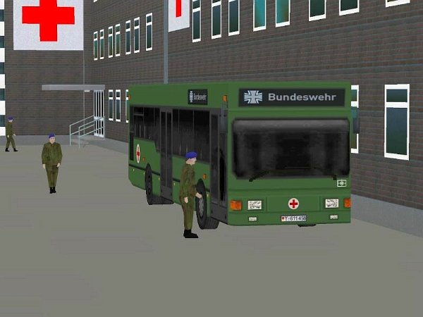Omnibusse aus dem Fahrzeugpool der Bundeswehr (SB1533 )