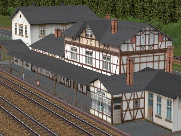 Bahnhof Bad Sulza und SP-Line-Gleispaket 1435 (SG1410 )