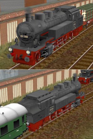 Dampflokset DRG 93 540 und DRG 93 788 (SG1418 )