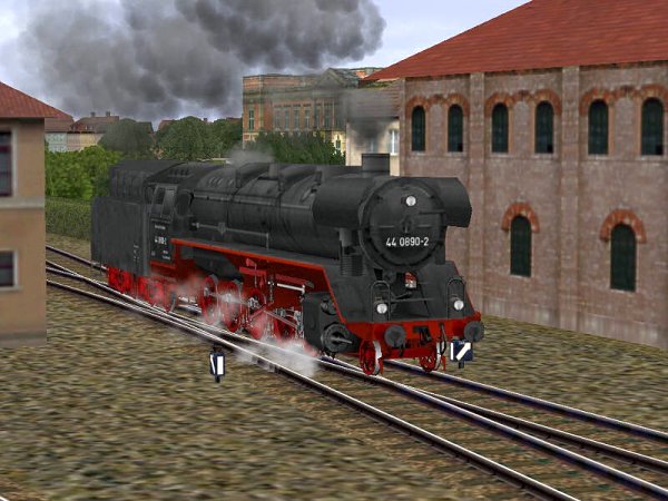 Dampflokset der DR BR 44 mit &Ouml;lhauptfeuerung Epoche IV, ab EEP3 (SG1421 )