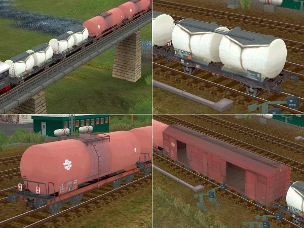 G&uuml;terwagen Ungarische Staatsbahn Epoche IV/V (SK2404 )