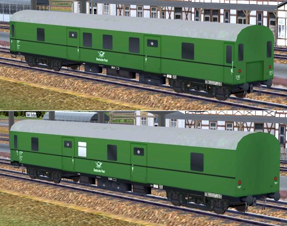 Mod4 DR-Postwagen, neue Version (SK2415 )
