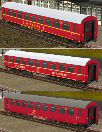 Speisewagen der Museumsbahnen (SK2439 )