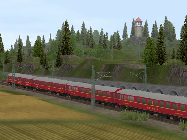 Schlaf- und Speisewagen der DRG (SK2441 )