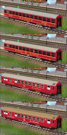 Neubau- und Rekospeisewagen der DR (SK2450 )