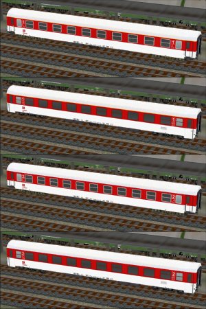 Wagen des Interex der DR (SK2457 )