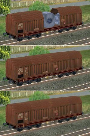 Haubenwagen Sahimms900 DB und DB-Cargo (SK2463 )