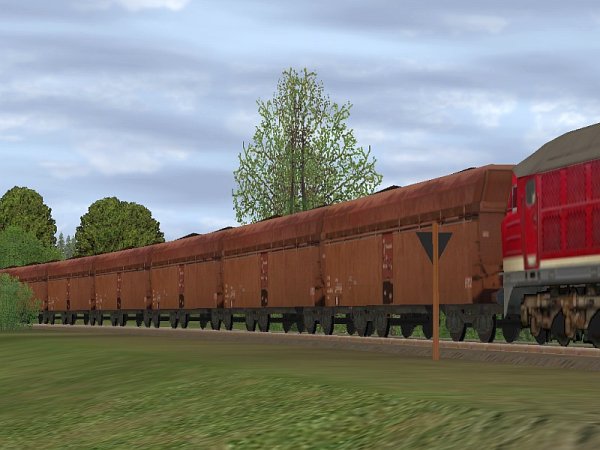 Selbstentladewagen der DR Set1 (SK2467 )