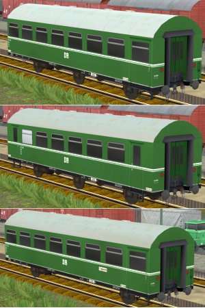 2- und 3-achsige Rekowagen DR Set1 (SK2476 )
