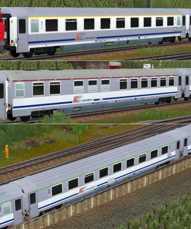 IC-Wagen der PKP, Epoche VI Set2 (SK2492 )
