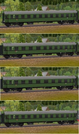 Sitzwagen Gruppe 29 der DB Epoche IIIa (SK2508 )