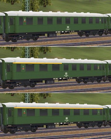 Sitzwagen Gruppe 35/36 der DB Epoche IV (SK2513 )