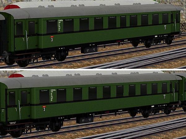 Sitzwagen Gruppe E30/36 der DB Epoche IIIa (SK2514 )