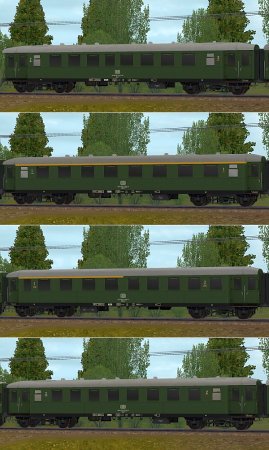 Sitzwagen Gruppe E30/36 der DB Epoche IV (SK2516 )