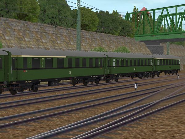 Sparset 4-achsige DB-Altbausitzwagen (SK2517 )