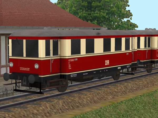 Nebenbahntriebwagen VT135.0 / VB 140 der DR Epoche IIIb (SK2544 )
