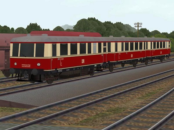 Nebenbahntriebwagen VT135.1/VB140 DR Epoche IIIb (SK2551 )