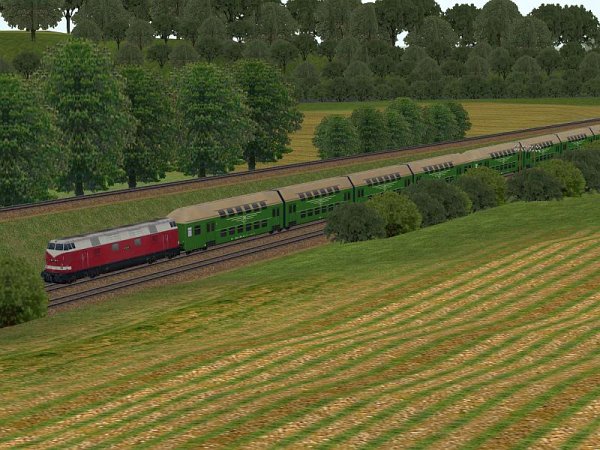 Doppelstockgliederz&uuml;ge DBvqe74, DBvqe und DBvue Vierteilig (SK2559 )