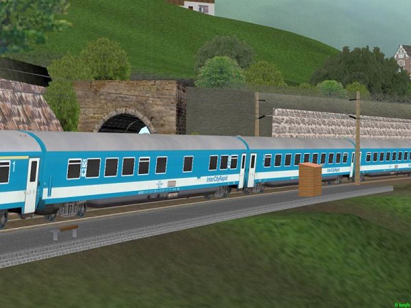 EC-Wagen Set 3 Ungarische Staatsbahn (SK2577 )