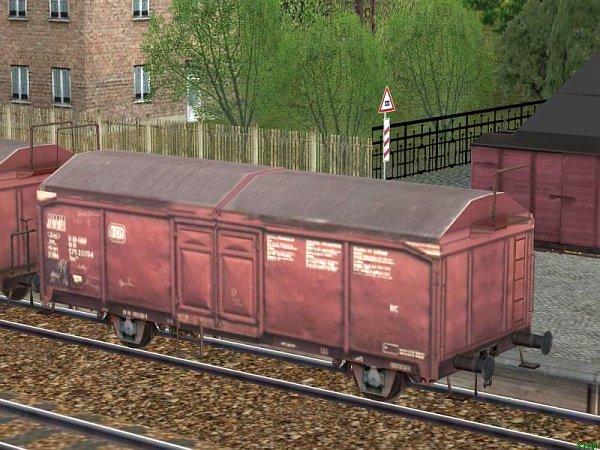 Schiebedachwagen tms850 und 851 der DB Epoche IV (SK2584 )
