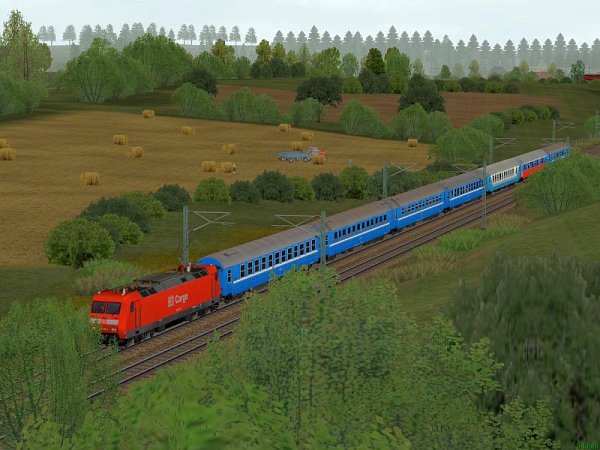 RIC-Weitstreckenschlafwagen Wei&szlig;russische Staatsbahn (SK2586 )