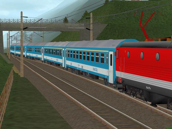 IC-Wagen der Ungarischen Staatsbahn (SK2587 )
