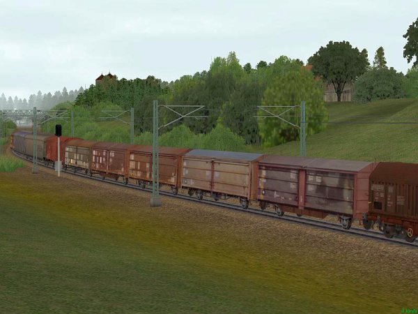 Schiebedach-/Schiebewandwagen Tbis 869 Bauform A und B der DB und DBAG (SK2588 )