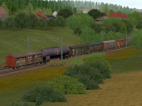 Schiebedach-/Schiebewandwagen Tbis 870, 871 und 875 der DB und DBAG (SK2589 )