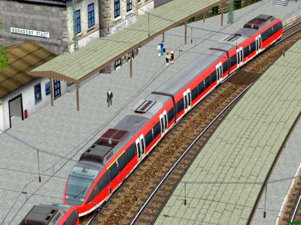 Dieselelektrischer Triebwagen Baureihe 644 der DBAG (SK2590 )