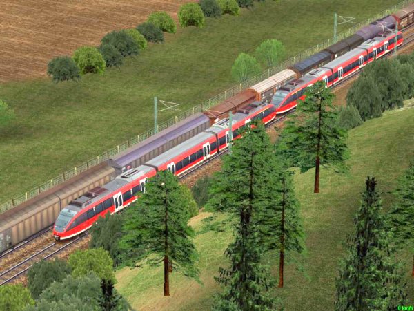 Dieselelektrischer Triebwagen Baureihe 644 Verkehrsverbund Rhein-Sieg (SK2591 )