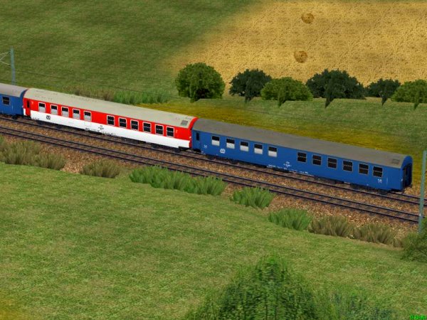 Speisewagen-Set 1 der Tschechischen Staatsbahn (SK2594 )