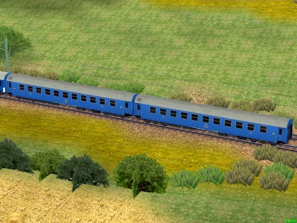 Schlafwagen der Tschechischen Staatsbahn (SK2596 )