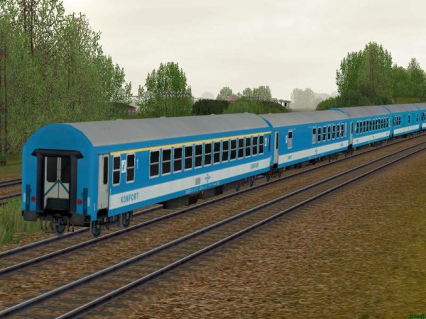 Reisezugwagen Ungarische Staatsbahn ab Epoche V Set 2 (SK2617 )
