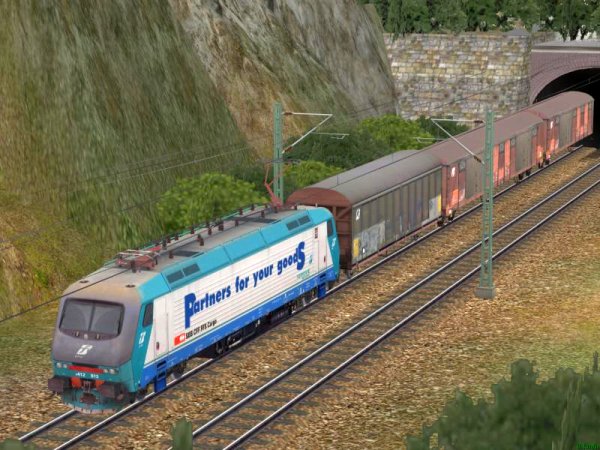 Elektrolokomotive E412 013 Italienische Staatsbahn (SK2619 )