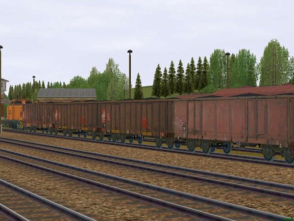 4-achsige offene G&uuml;terwagen der DR in Epoche IV (SK2622 )