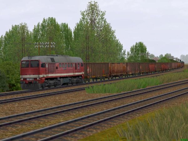 Sparset 4-achsige offene G&uuml;terwagen europ&auml;ischer Bahnen (SK2630 )