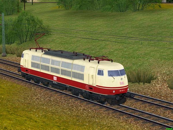 Elektrolokomotive der DBAG 103-164-TEE Epoche V (SK2642 )