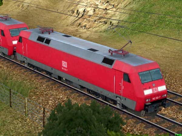 Elektrolokomotive der DBAG 152-071, 152-132 und 152-157 (SK2648 )
