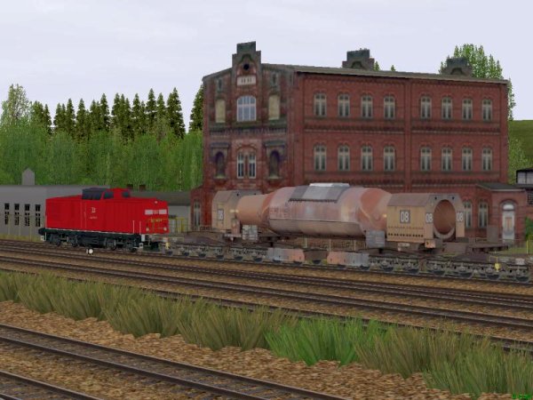 Spezialg&uuml;terwagen zum Transport von fl&uuml;ssigen Roheisen (SK2652 )